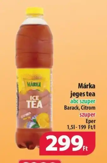 Márka jeges tea 1,5l