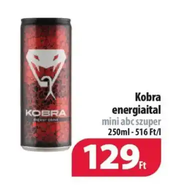 Kobra energiaital 250ml