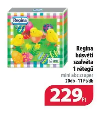 Coop Regina húsvéti szalvéta 1 rétegű 20db ajánlat