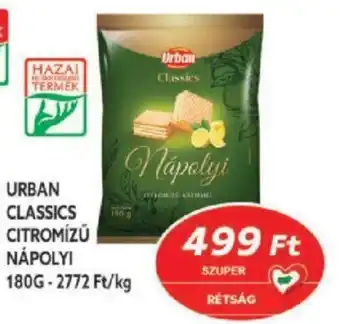 Coop URBAN CLASSICS CITROMÍZŰ NÁPOLYI 180g ajánlat