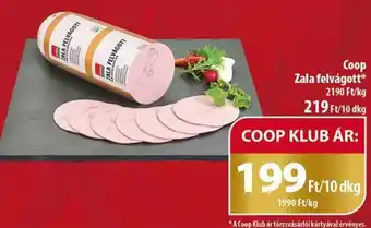Coop Coop Zala felvágott 10dkg ajánlat