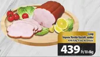 Coop Coop Inyenc fürdői füstölt sonka 10dkg ajánlat