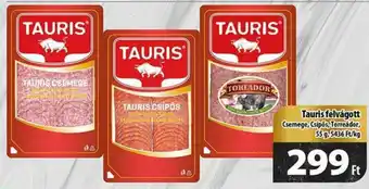 Coop Tauris felvágott 55g ajánlat