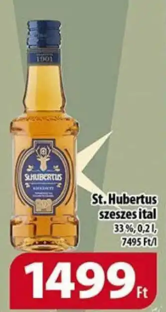 Coop St. Hubertus szeszes ital 33% 0,2l ajánlat