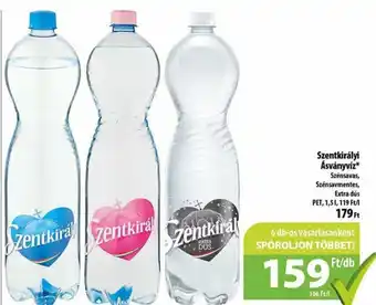 Coop Szentkirályi Ásványvíz 1,5l ajánlat