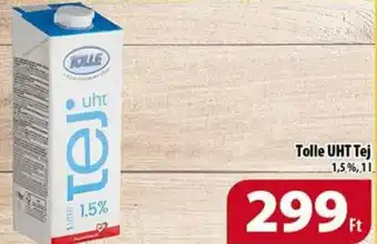 Coop Tolle UHT Tej 1,5%, 1l ajánlat