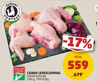 PENNY CSIRKE LEVESCSOMAG 700g ajánlat