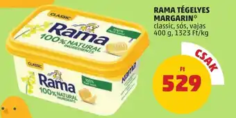 PENNY RAMA TÉGELYES MARGARIN 400g ajánlat