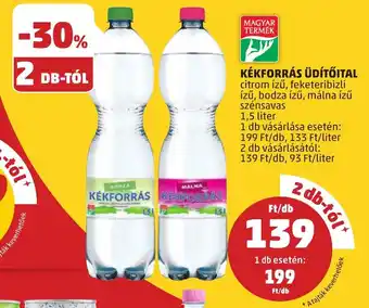 PENNY KÉKFORRÁS ÜDÍTŐITAL 1,5l ajánlat
