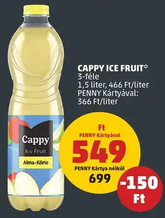 PENNY CAPPY ICE FRUIT 1,5l ajánlat