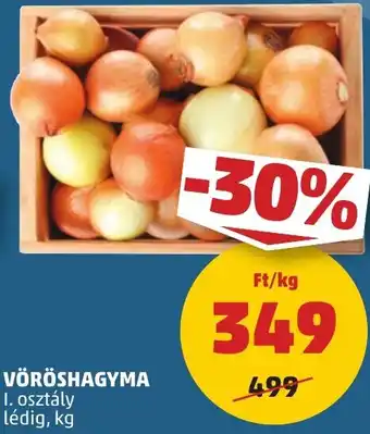 PENNY VÖRÖSHAGYMA 1kg ajánlat