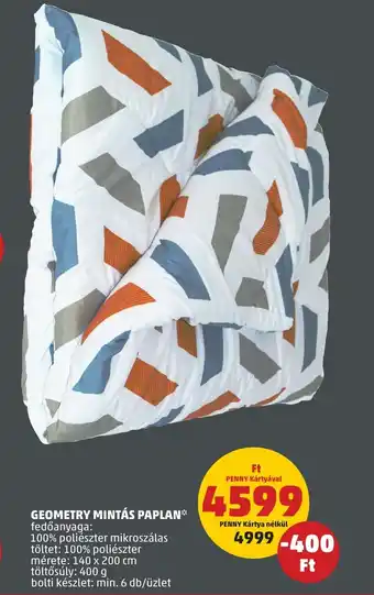 PENNY GEOMETRY MINTÁS PAPLAN 140x200cm ajánlat