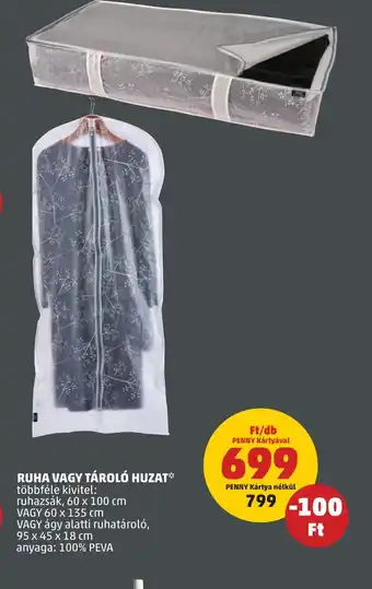 RUHA VAGY TÁROLÓ HUZAT 60x100cm