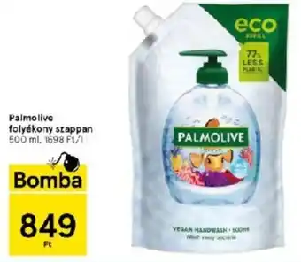 Tesco Palmolive folyékony szappan 500 ml ajánlat