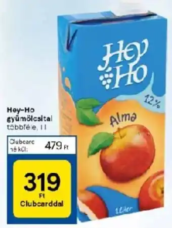 Tesco Hey-Ho gyümölcsital 1l ajánlat