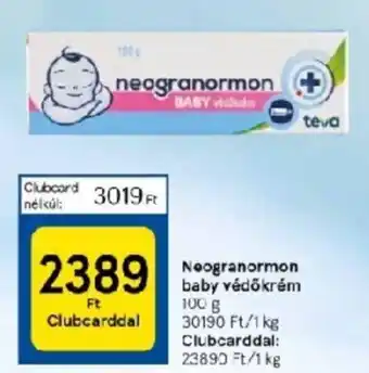 Neogranormon baby védőkrém 100 g