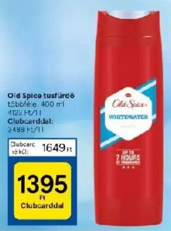 Tesco Old Spice tusfürdő többféle. 400 ml ajánlat