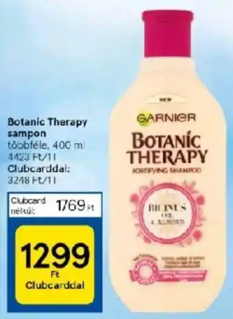 Botanic Therapy sampon többféle, 400 ml