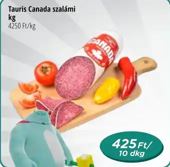 Real Tauris Canada szalámi 10dkg ajánlat