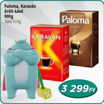 Real Paloma, Karaván őrölt kávé 900g ajánlat