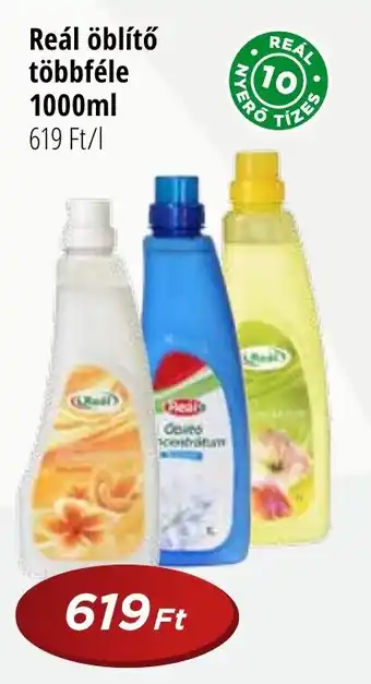 Real Reál öblítő többféle 1000ml ajánlat