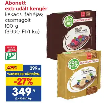 Abonett extrudált kenyér 100g