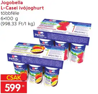 Spar Jogobella L-Casei ivójoghurt 6x100g ajánlat