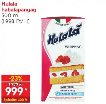 Spar Hulala habalapanyag 500ml ajánlat