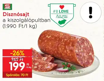 Spar Disznósajt 10dkg ajánlat