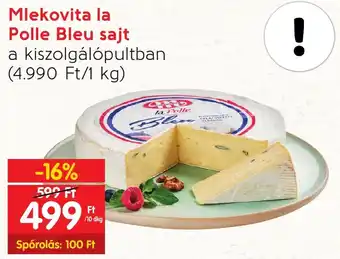 Mlekovita la Polle Bleu sajt 10dkg