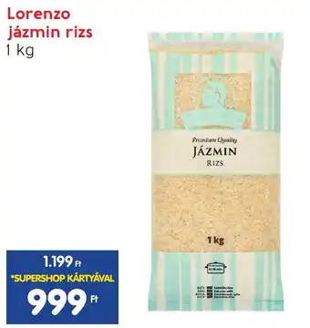 Lorenzo jázmin rizs 1kg