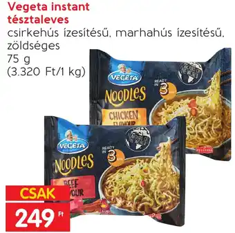Spar Vegeta instant tésztaleves 75g ajánlat