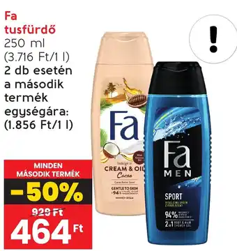 Spar Fa tusfürdő 250ml ajánlat
