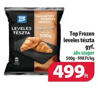 Coop Top Frozen leveles tészta gyf 500g ajánlat