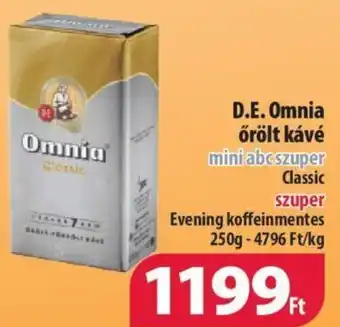 Coop D.E.Omnia őrölt kávé 250g ajánlat