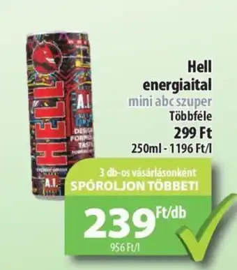 Coop Hell energiaital 250ml ajánlat