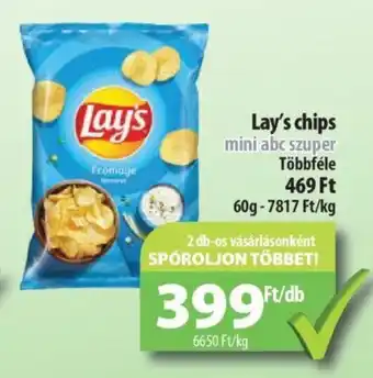 Coop Lay's chips 60g ajánlat
