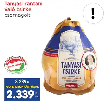 Interspar Tanyasi rántani való csirke 1kg ajánlat