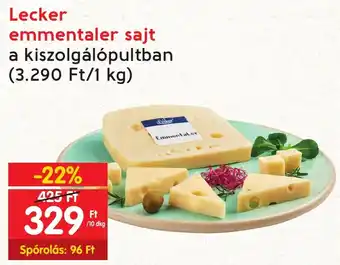Lecker emmentaler sajt 10dkg