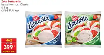 Interspar Zott Zottarella 125g ajánlat