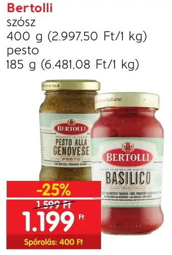 Bertolli 185-400g