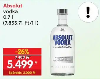 Absolut 0.7l