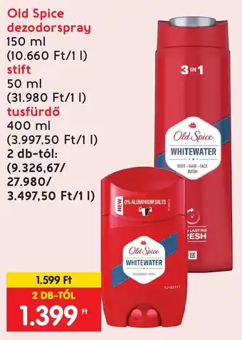 Interspar Old Spice dezodorspray 150 ml ajánlat