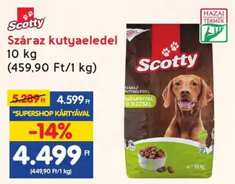 Száraz kutyaeledel 10 kg