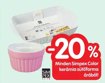 Interspar Minden Simpex Color kerámia sütőforma árából! ajánlat