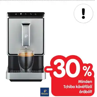 Interspar Minden Tchibo kávéfőző árából! ajánlat