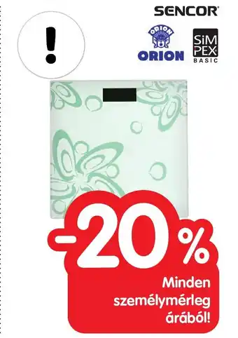 Interspar Minden személymérleg árából! ajánlat