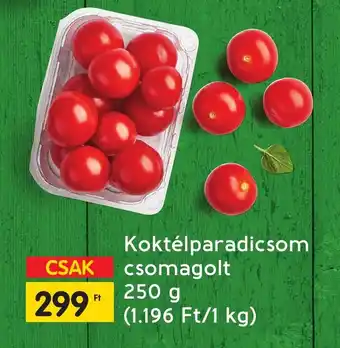 Koktélparadicsom csomagolt 250g