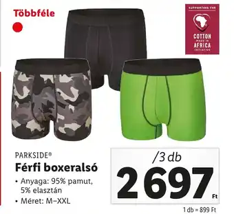 Lidl PARKSIDE Férfi boxeralsó Méret: M-XXL ajánlat