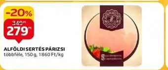 Auchan ALFÖLDI SERTÉS PÁRIZSI 150 g ajánlat